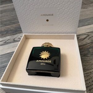 Amouage Epic Skincare Toner - Elegant Green and Gold